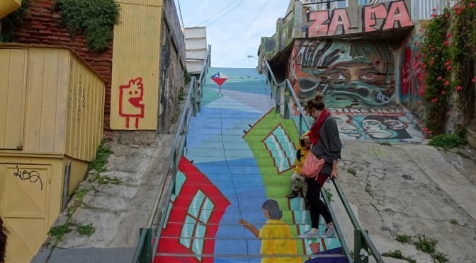 atrakcje Valparaiso murale