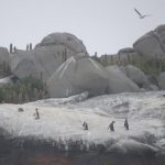 Gatunki zagrożone wyginięciem pingwiny Humbolta